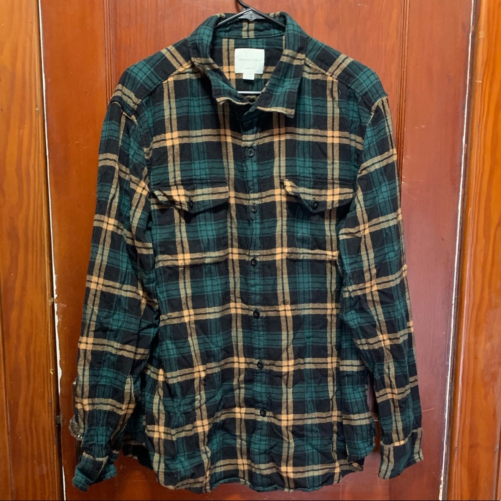AE Mens Soft Flannel Shirt